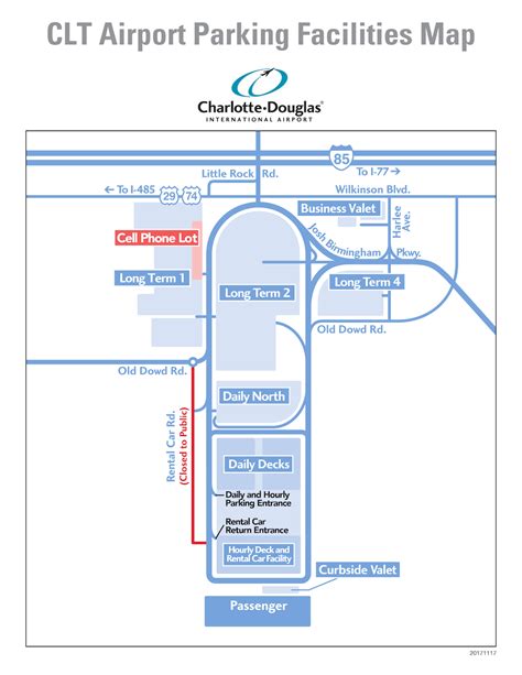 CLT Airport Parking Rates | Charlotte Douglas International