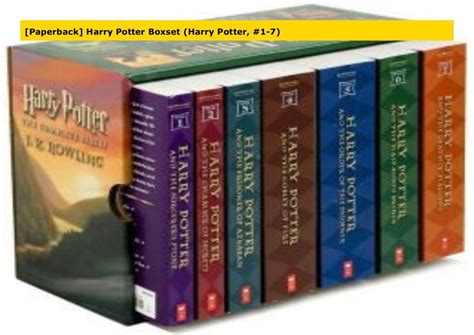 [Paperback] Harry Potter Boxset (Harry Potter, #1-7)