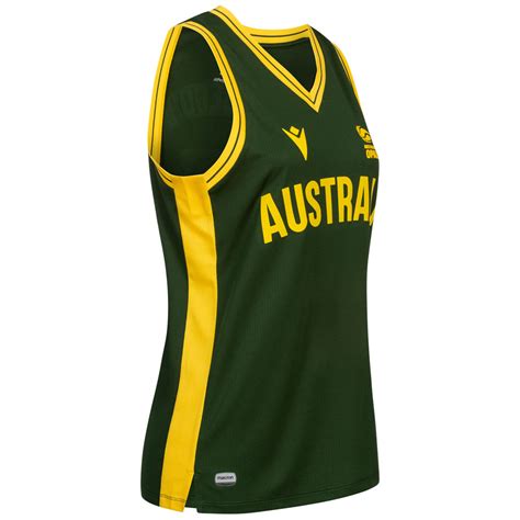 Australia Basketball macron Women Home Jersey 58563684 | SportSpar.com