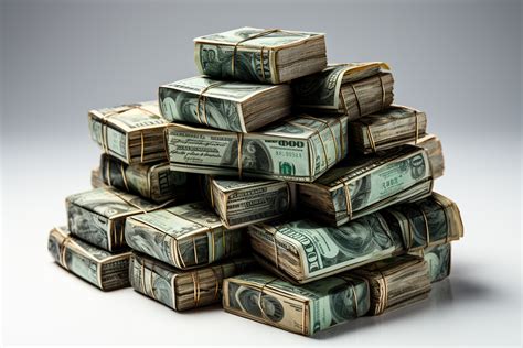 Big Pile of Money. Stack of Dollars Graphic by saydurf · Creative Fabrica