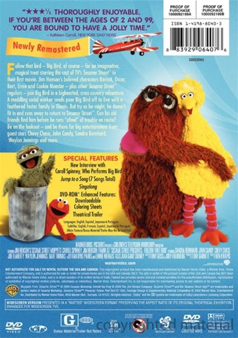 Sesame Street: Follow That Bird - Deluxe Edition (DVD 1985) | DVD Empire