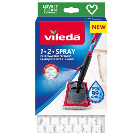 Vileda 1 2 Spray Mop Refill | Dunelm