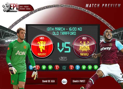 West Ham vs Manchester United FA Cup Preview - EPL Index: Unofficial ...