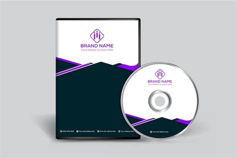 Premium Vector | Modern dvd covers template