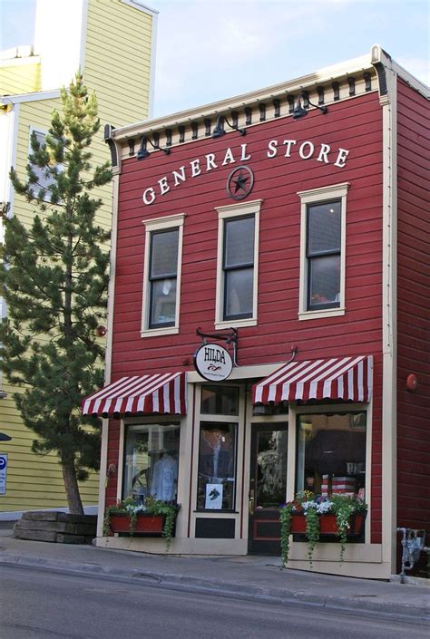 Storefront on Main Street in Park City, Utah. Tenuous Link: west. Old ...