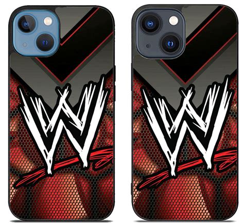 WWE Logo Wallpaper iPhone 15 | iPhone 15 Plus Case – Saloreea