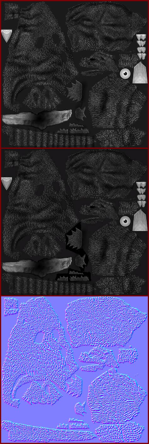 Wii - Godzilla Unleashed - Godzilla 1954 - The Textures Resource