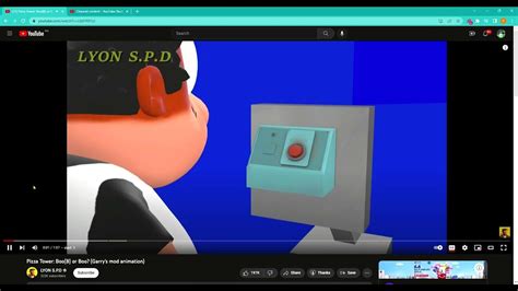 Pizza Tower Boo(B) or Boo Garry's mod animation by lyon spd - YouTube