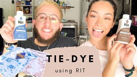 How to TIE DYE with RIT!! - YouTube