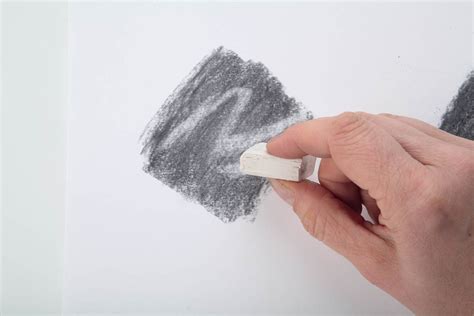 Eraser ‘Drawing’ · Extract from Ultimate Art Bible by Sarah Hoggett · How To Draw A Charcoal Drawing