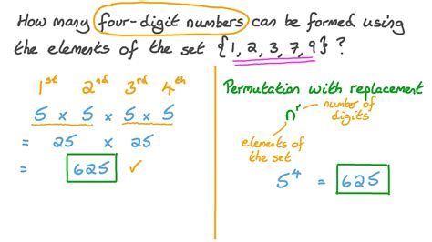 Question Video: Solving Problems Involving Permutations and Combinations | Nagwa