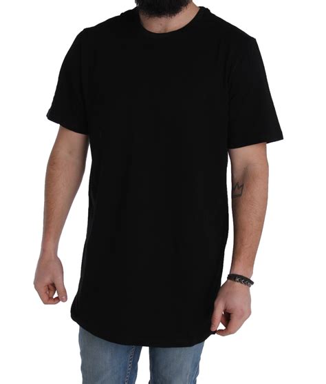 Basic Tall Tee Extra Long Mens Longline Tees Shirt T-Shirt Length ...