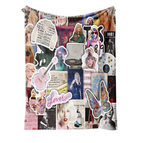 Taylor Swift the Eras Tour Support, Taylor Swift Blanket, Taylor Swift Gifts, Singers Throw ...