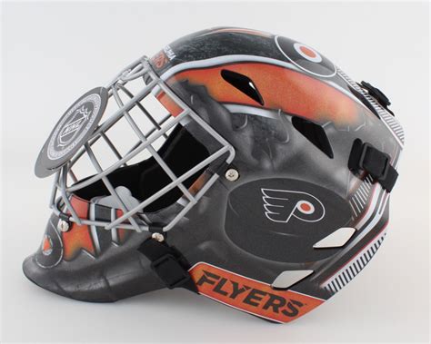 Carter Hart Signed Flyers Full-Size Goalie Mask (Beckett) | Pristine ...