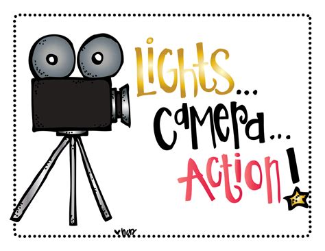 Lights Camera Action Clip Art - ClipArt Best