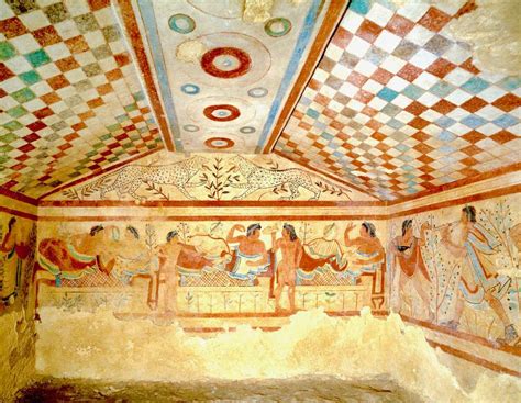 Tarquinia Italy Near Rome - Etruscan Tombs, Great Pizza