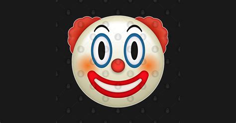 Clown Emoji Pixel Art