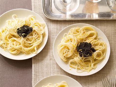 Lemon Capellini with Caviar Recipe | Ina Garten | Food Network