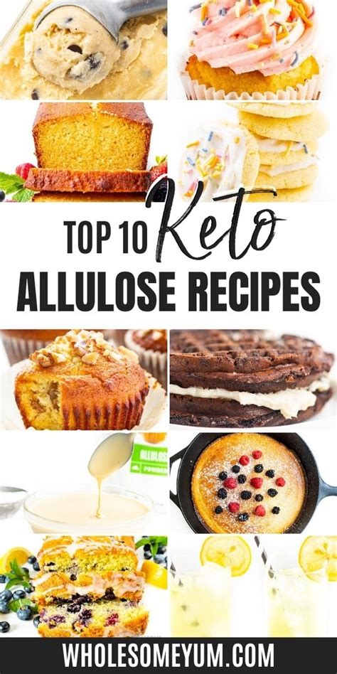 Delicious and Nutritious Allulose Keto Recipes