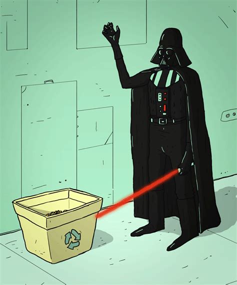 Darth Vader Cartoon Gif - Janainataba