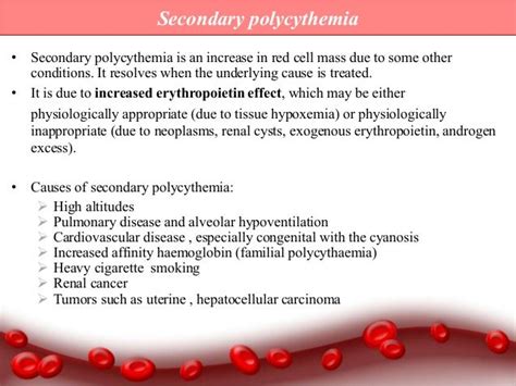 The Most Appropriate Treatment For Secondary Polycythemia Is - Captions Beautiful