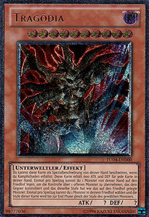 Tragödia Turbo Pack - Booster Four Turnier-Karten Einzelkarten Yu-Gi-Oh! MAWO CARDS