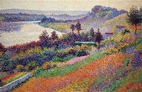 The Seine At Herblay, 1890 - Maximilien Luce - WikiArt.org