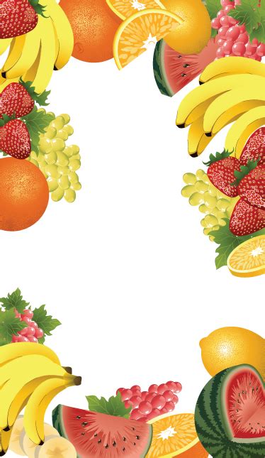 Fruity Door Sticker - TenStickers