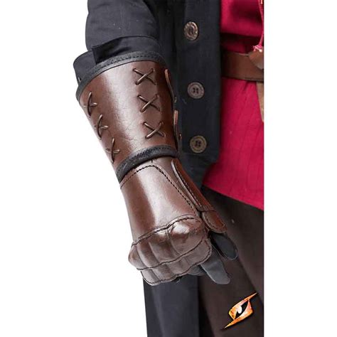 Leather Sulla Gauntlets - MY101136 - Medieval Collectibles