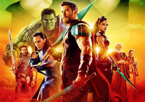 Thor Ragnarok Movie Cast Poster 2017 Wallpaper, HD Movies 4K Wallpapers ...