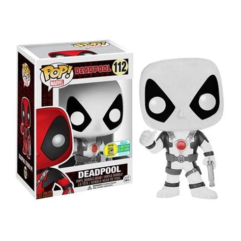 Pop! Deadpool Thumbs Up White Exclusivo SDCC 2016 - Funko