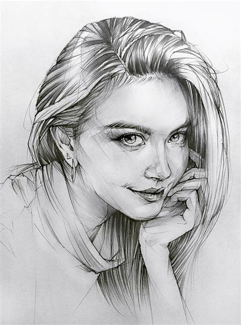 ArtStation - pencil drawing portrait Toh-Yasu藤保 #043, 藤保 Toh-Yasu ...