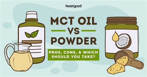 MCT Oil vs Powder: Pros, Cons, & Which Should You Take? - FeastGood.com