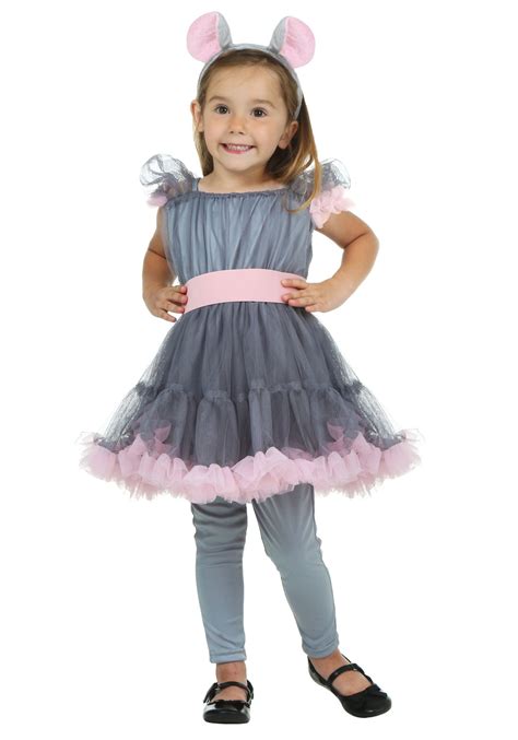 Toddler Girl's Mouse Costume