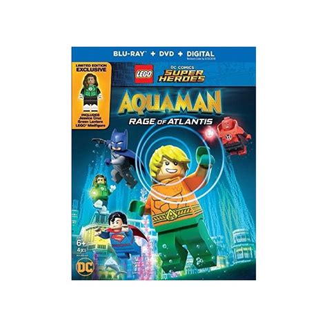 LEGO DC Comics Super Heroes Aquaman: Rage of Atlantis (Blu-ray + DVD) (AQUAMAN) | Brick Owl ...