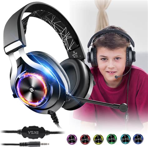 Gaming Headset Stereo Headband Headphone USB 3.5mm LED with Mic for PC PS4 | eBay