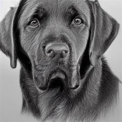 a perfect pencil sketch of a Labrador | Stable Diffusion | OpenArt