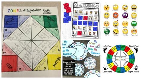 Zones Of Regulation Free Printables | Zones of regulation, Emotional ...