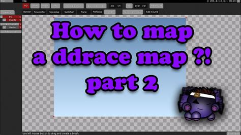 Teeworlds - How to map a DDRACE map. - Part 2 - YouTube