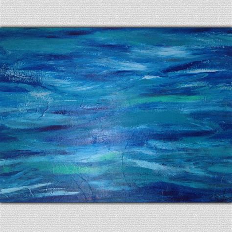 The Ocean - Abstract Oil Painting For Sale - Shanlatte Art