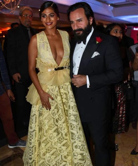 Hot picture of actress Kubra Sait with Saif Ali Khan at Vogue Beauty ...