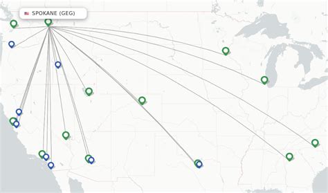 Alaska Airlines flights from Spokane, GEG - FlightsFrom.com