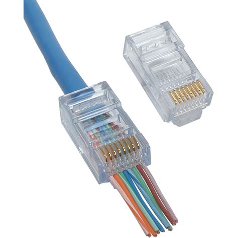 Platinum Tools EZ-RJ45 Cat 5/5e Connector 100 Pcs.