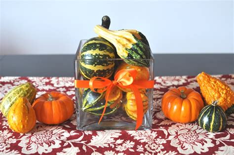 Thanksgiving Pumpkin Centerpieces! - B. Lovely Events