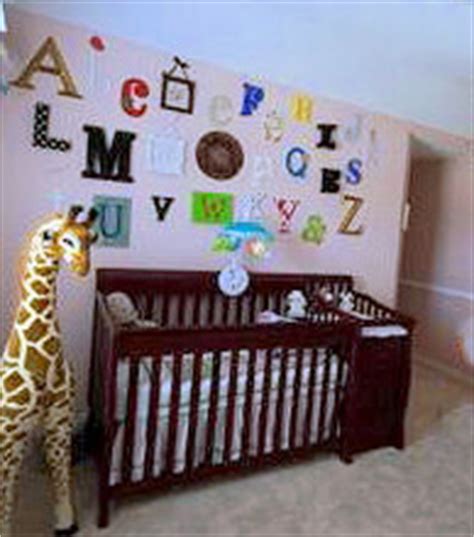 Alphabet Nursery Decor