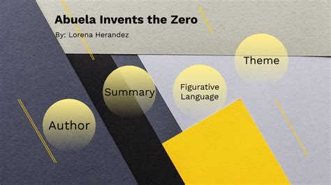 Abuela Invents the Zero by Lorena Hernandez on Prezi