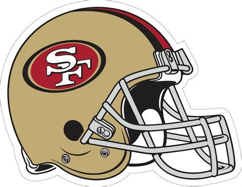 Early Sf 49er Logo Helmet