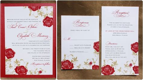 red wedding invitations | Wedding invitations, Red wedding invitations ...