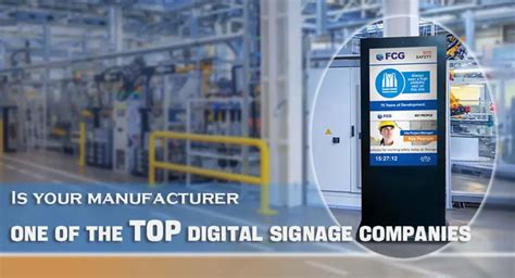 Is your manufacturer one of the top digital signage companies - Asianda