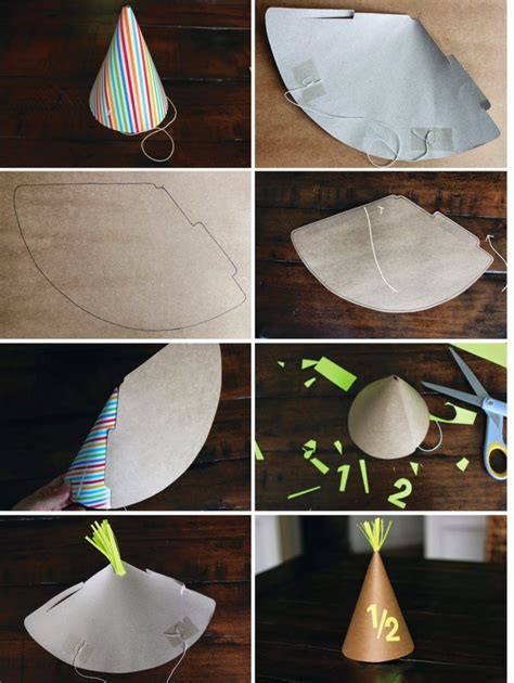 PARTY HAT TUTORIAL – FREE DOWNLOAD | Party hat tutorial, Hat tutorial, Unique party ideas